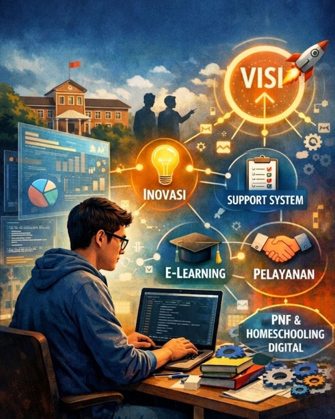 Mendesain Masa Depan Pendidikan dengan Teknologi