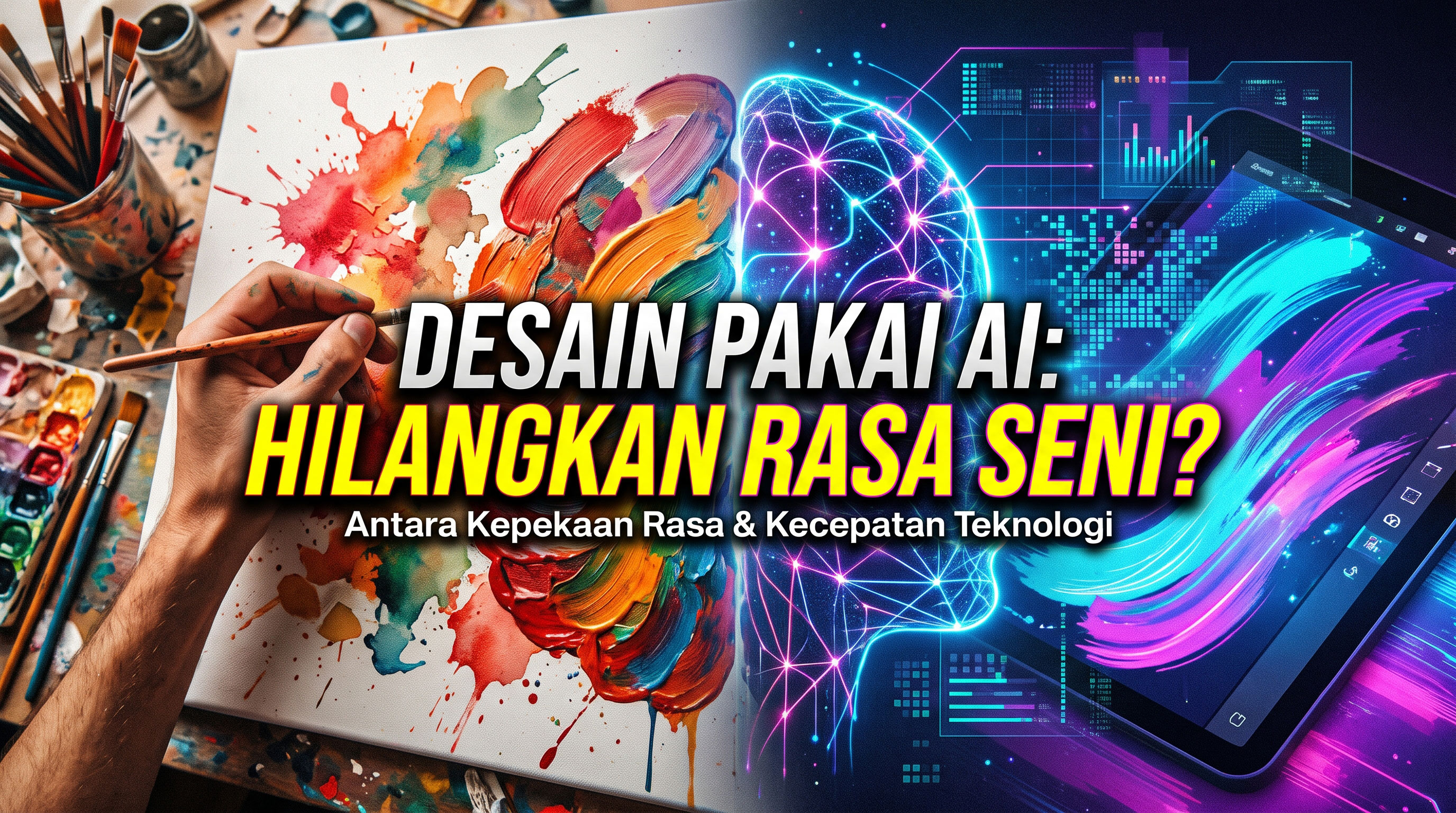 Belajar dari Seniman: Menjaga "Rasa" saat Mendesain Bareng AI