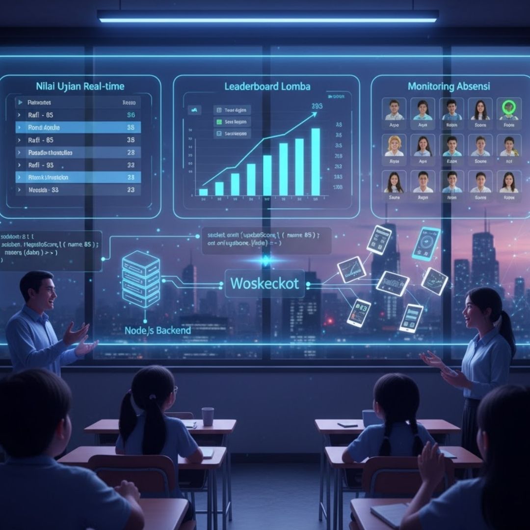 Dashboard Real-time dengan Node.js, Bikin Data Hidup di Layar