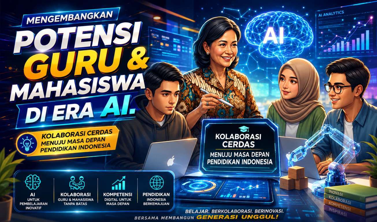 Kolaborasi Manusia & Mesin: Cara Guru dan Mahasiswa Menaklukkan Era AI